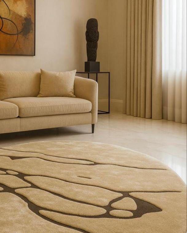 Terrane Biophilic Irregular Contour Area Rug-the rug gallery
